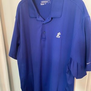 Nike Men's Royal Blue Disney Polo Shirt